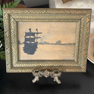 Antique Nautical Jeanetta Gray signed Art Baroque